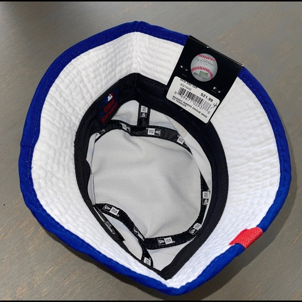New Era Chicago Cubs Baseball Youth Bucket Hat - Picture 4 of 5